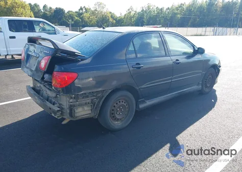 2004 Toyota Corolla S из США, поврежденный, VIN 1NXBR32E04Z204994